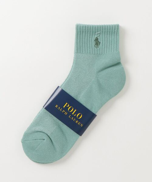 コットンブレンド クォータークルー ソックス（ソックス/靴下）｜POLO