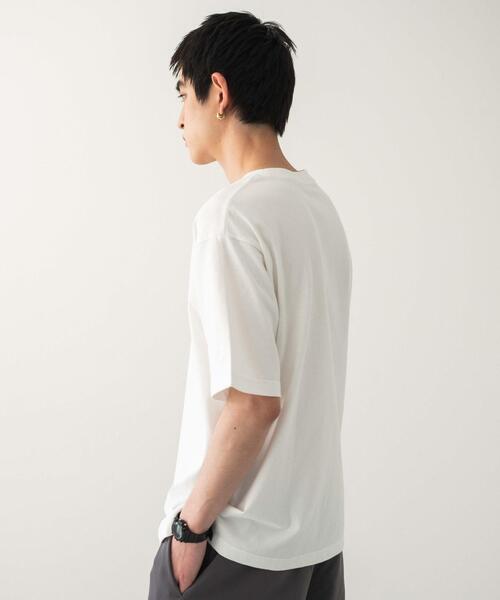 WEGO（ウィゴー）の「WEGO/リラックスフィットコットンT（Tシャツ/カットソー・メンズ・ブラック/ブラック系その他/ホワイト・LARGE/MEDIUM）」の13枚目の写真