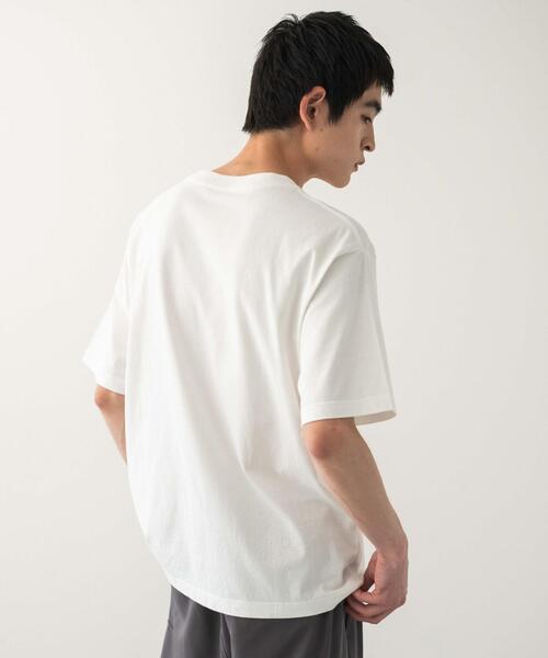 WEGO（ウィゴー）の「WEGO/リラックスフィットコットンT（Tシャツ/カットソー・メンズ・ブラック/ブラック系その他/ホワイト・LARGE/MEDIUM）」の12枚目の写真