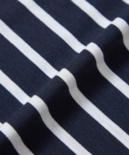 MACKINTOSH LONDON（マッキントッシュ ロンドン）の「コットンブレンドボーダープルオーバー（Tシャツ/カットソー・レディース・グレー系その他/ネイビー/ベージュ・38）」の5枚目の写真