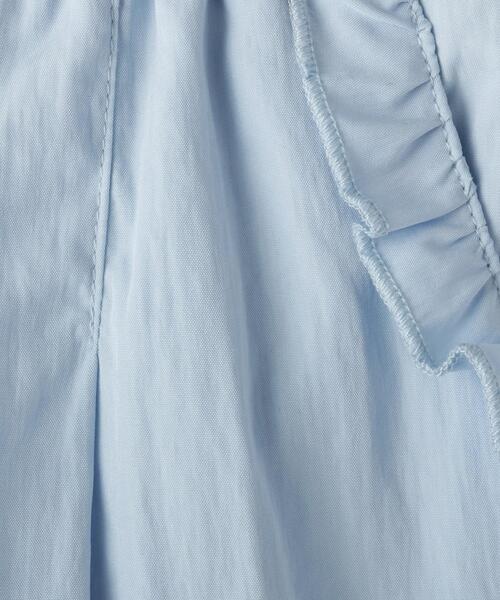 SHOO・LA・RUE（シューラルー）の「【100-150cm/ひんやり/水陸両用】ポケットフリルキュロット（その他パンツ・キッズ・ブラック/サックスブルー/パープル・10/11/12/13/14/15 ）」の15枚目の写真