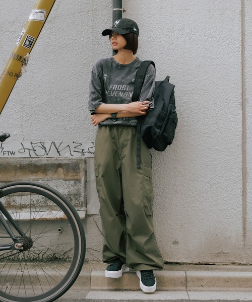 SUGGESTION（サジェッション）の「SUGGESTION/サジェッション 加工グラフィックロゴTシャツ（Tシャツ/カットソー・メンズ・ブラック系1/ブラック系3/ブラック系2・L/M）」の11枚目の写真