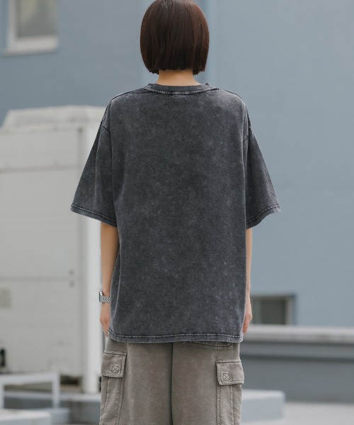 SUGGESTION（サジェッション）の「SUGGESTION/サジェッション 加工グラフィックロゴTシャツ（Tシャツ/カットソー・メンズ・ブラック系1/ブラック系3/ブラック系2・L/M）」の15枚目の写真
