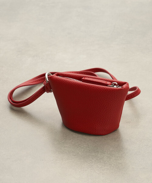 SHENERY（シーナリー）の「ストラップ付ミニポーチ（その他小物・レディース・ブラック/ブラウン/レッド・FREE）」の3枚目の写真