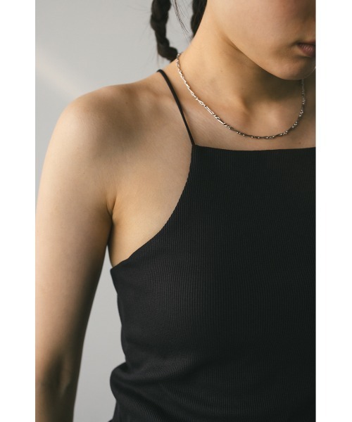 STYLEMIXER（スタイルミキサー）の「カップ付きアメスリキャミ（キャミソール・レディース・ホワイト/ダークブラウン/カーキ・SMALL/MEDIUM）」の15枚目の写真