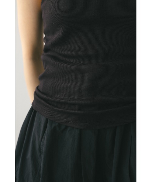 STYLEMIXER（スタイルミキサー）の「カップ付きアメスリキャミ（キャミソール・レディース・ホワイト/ダークブラウン/カーキ・SMALL/MEDIUM）」の16枚目の写真