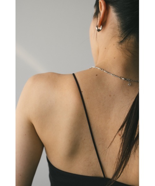 STYLEMIXER（スタイルミキサー）の「カップ付きアメスリキャミ（キャミソール・レディース・ホワイト/ダークブラウン/カーキ・SMALL/MEDIUM）」の17枚目の写真