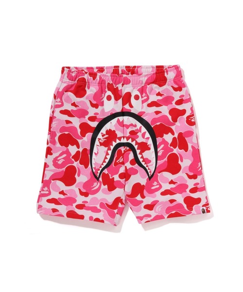 A BATHING APE(AxCVOGCv)ABC CAMO SHARK SWEAT SHORTS(XEFbgpc)