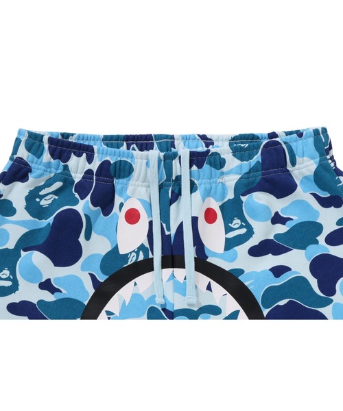 APE abc camo シャーク スウェット ショーツ ハーフパンツ バック シャーク スウェット ハーフパンツ Sサイズ ショーツ a