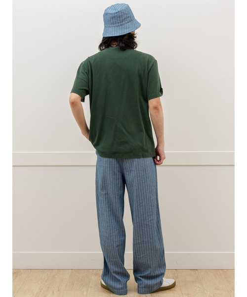 Gap × Malbon ヘリンボーン プリーツ バギーパンツ（その他