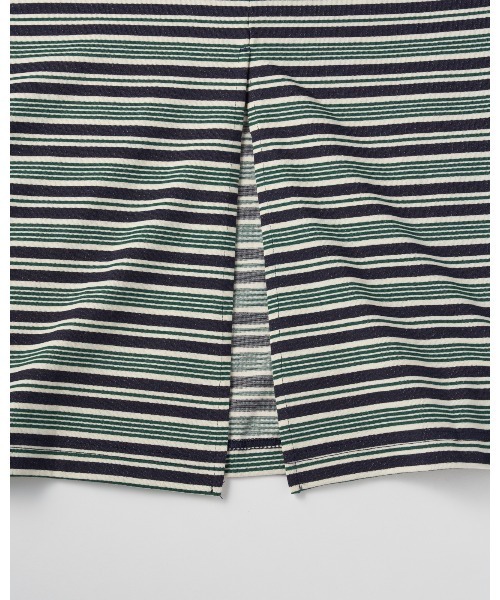 THOUSAND MILE（サウザンドマイル）の「【THOUSAND MILE】LONG SLEEVE DRAWCORD OP　BORDER/ロングスリーブ　ドローコードワンピース ボーダー（ワンピース・レディース・グリーン系その他/ブラウン系その他・FREE）」の11枚目の写真