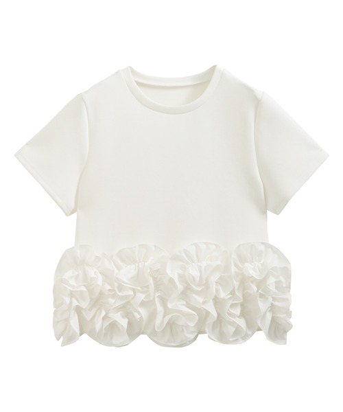 【新品未着用】meraki ヘムラインデザインTシャツ ヘムラインデザインTシャツ（Tシャツ/カットソー）｜MERAKI