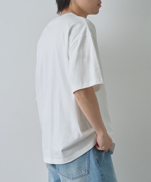 COLONY 2139(コロニートゥーワンスリーナイン)の「コードプリントTシャツ(Tシャツ/カットソー・メンズ・ブラック/ホワイト・MEDIUM/LARGE)」の7枚目の写真