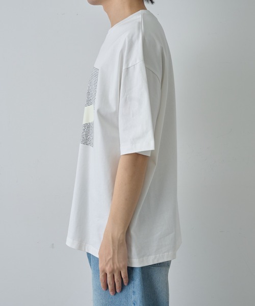 COLONY 2139(コロニートゥーワンスリーナイン)の「コードプリントTシャツ(Tシャツ/カットソー・メンズ・ブラック/ホワイト・MEDIUM/LARGE)」の16枚目の写真