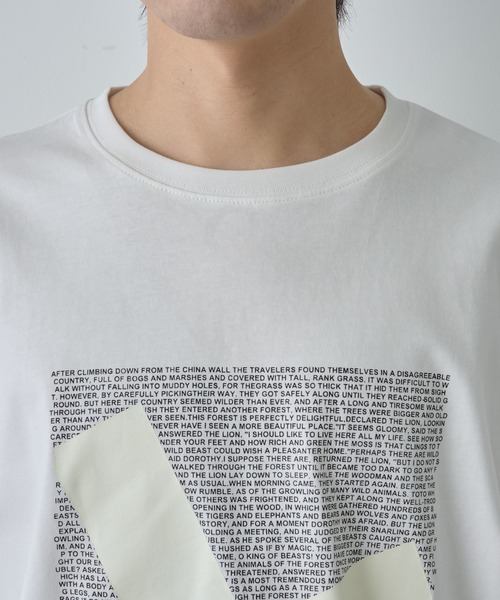 COLONY 2139(コロニートゥーワンスリーナイン)の「コードプリントTシャツ(Tシャツ/カットソー・メンズ・ブラック/ホワイト・MEDIUM/LARGE)」の18枚目の写真