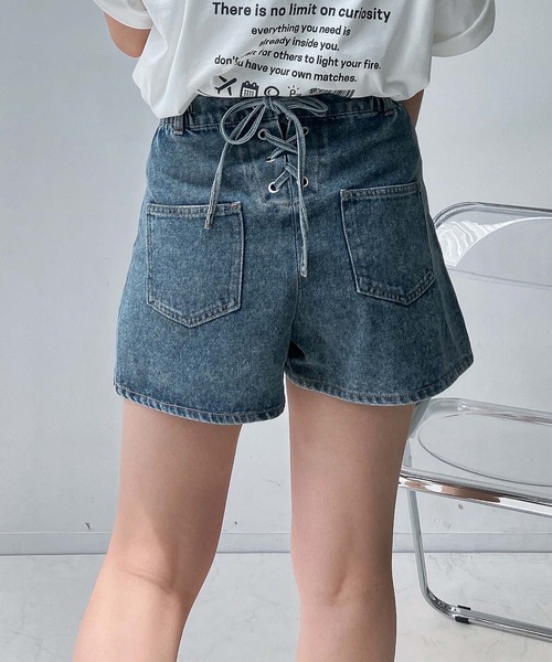 AS KNOW AS plus（アズノゥアズプラス）の「●アソートデザインショートパンツ（その他パンツ・レディース・サックスブルー系/ブルー系/ブルー系その他/ブラック系その他/ブラック系2/ブラック系1/ブルー系1/ブラック系3/ブラック系その他3/ブラウン系3・FREE）」の10枚目の写真