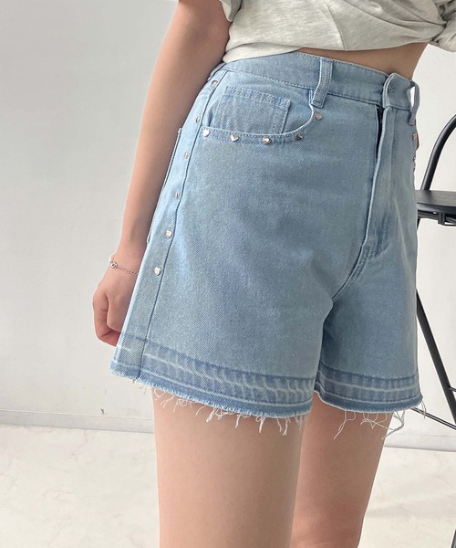 AS KNOW AS plus（アズノゥアズプラス）の「●アソートデザインショートパンツ（その他パンツ・レディース・サックスブルー系/ブルー系/ブルー系その他/ブラック系その他/ブラック系2/ブラック系1/ブルー系1/ブラック系3/ブラック系その他3/ブラウン系3・FREE）」の13枚目の写真