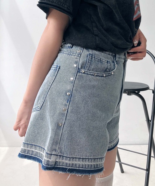 AS KNOW AS plus（アズノゥアズプラス）の「●アソートデザインショートパンツ（その他パンツ・レディース・サックスブルー系/ブルー系/ブルー系その他/ブラック系その他/ブラック系2/ブラック系1/ブルー系1/ブラック系3/ブラック系その他3/ブラウン系3・FREE）」の18枚目の写真