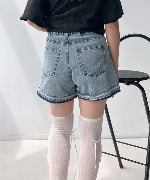 AS KNOW AS plus（アズノゥアズプラス）の「●アソートデザインショートパンツ（その他パンツ・レディース・サックスブルー系/ブルー系/ブルー系その他/ブラック系その他/ブラック系2/ブラック系1/ブルー系1/ブラック系3/ブラック系その他3/ブラウン系3・FREE）」の22枚目の写真