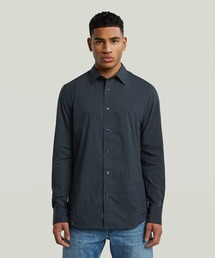 G-STAR | UNIFORM SLIM SHIRT/ワンポイントポプリンクリーンスリムシャツ(シャツ/ブラウス)