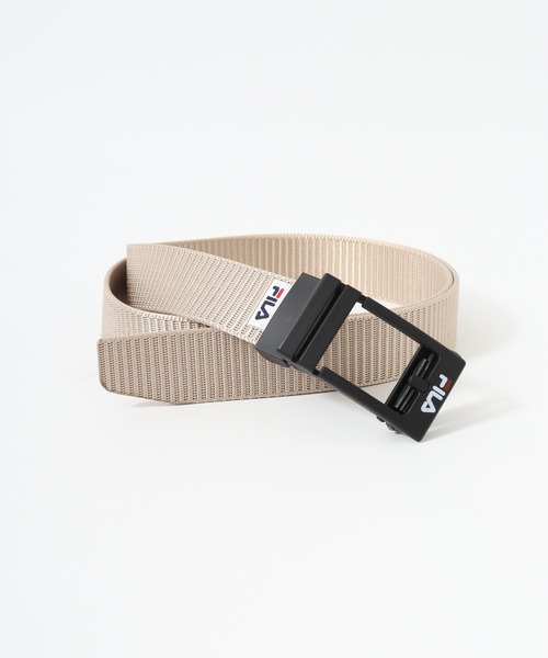 FILA(フィラ)の「FILA エアタフプラスベルト(ベルト・メンズ・ブラック/ネイビー/ベージュ/カーキ・FREE)」の6枚目の写真