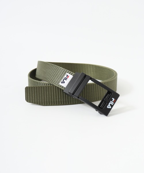 FILA(フィラ)の「FILA エアタフプラスベルト(ベルト・メンズ・ブラック/ネイビー/ベージュ/カーキ・FREE)」の8枚目の写真