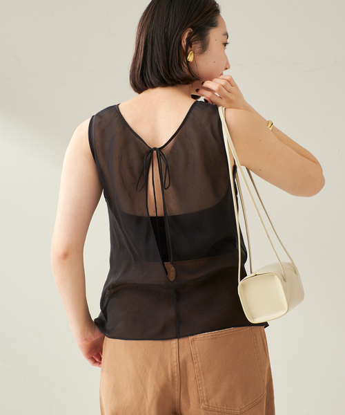 セール】COTTON SILK SHEER N/S ブラウス（シャツ/ブラウス