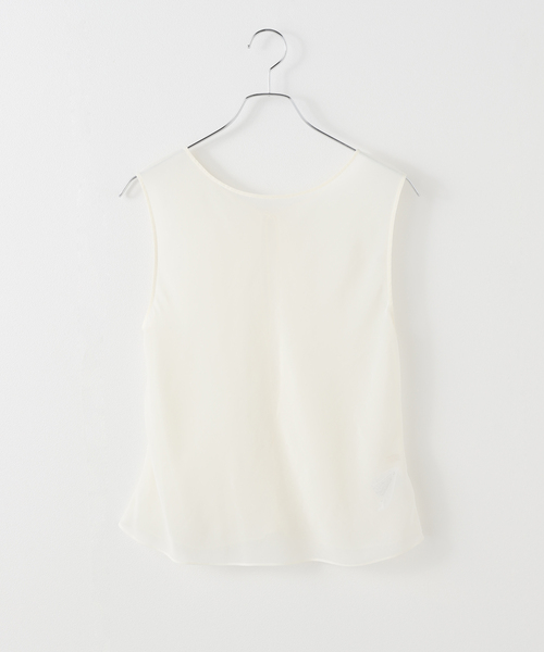 Plage Silk Mix Taffeta N/S ブラウス plage｜COTTON SILK SHEER N/S ブラウス | Rakuten Fashion(楽天