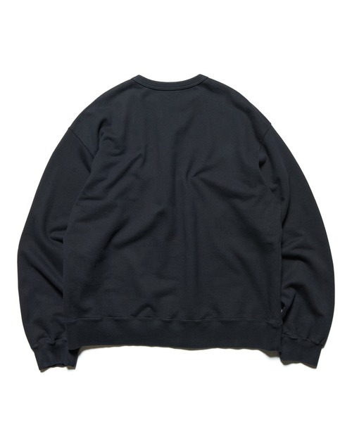 uniform experiment(ユニフォームエクスペリメント)の「CUT-OUT LOGO SWEATSHIRT(スウェット・メンズ・ブラック/ブラウン/ライトブルー・1/4/2/3)」の7枚目の写真