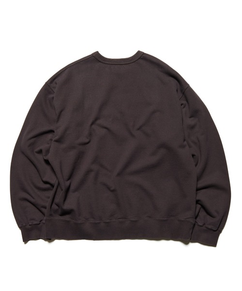 uniform experiment(ユニフォームエクスペリメント)の「CUT-OUT LOGO SWEATSHIRT(スウェット・メンズ・ブラック/ブラウン/ライトブルー・1/4/2/3)」の8枚目の写真