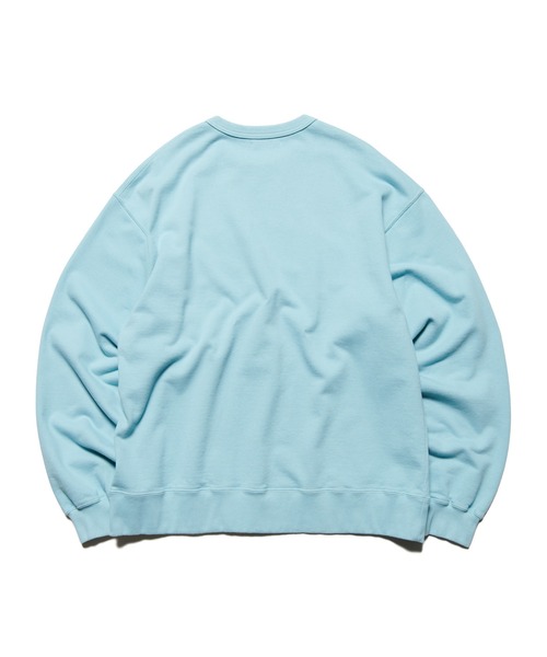 uniform experiment(ユニフォームエクスペリメント)の「CUT-OUT LOGO SWEATSHIRT(スウェット・メンズ・ブラック/ブラウン/ライトブルー・1/4/2/3)」の6枚目の写真