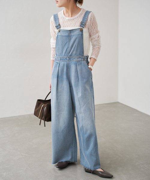 spick&span オーバーオール Spick and Span / スピックアンドスパン | 2024SS | デニム