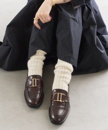 LE TALON | 《追加》レザーメタルモチーフローファー(ローファー)