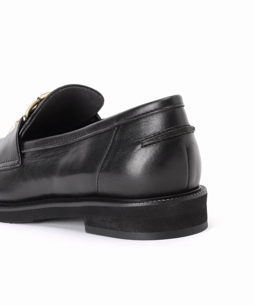 セール】《追加》レザーメタルモチーフローファー（ローファー）｜LE