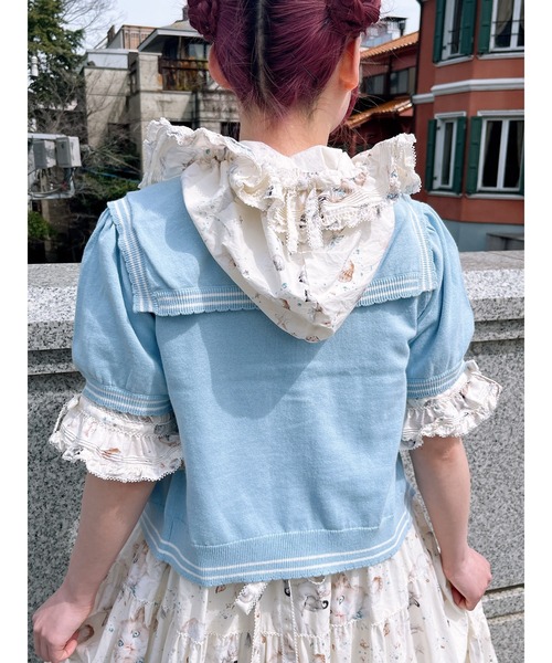 PINK HOUSE（ピンクハウス）の「セーラーカラーカーディガン