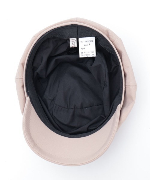 axes femme（アクシーズファム）の「ベルトラインキャスケット（キャスケット・レディース・ホワイト/ベージュ/ブラック・FREE）」の5枚目の写真