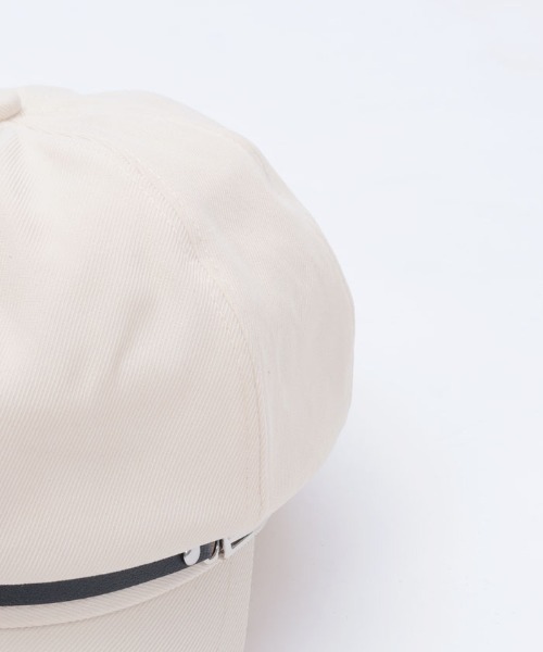 axes femme（アクシーズファム）の「ベルトラインキャスケット（キャスケット・レディース・ホワイト/ベージュ/ブラック・FREE）」の17枚目の写真