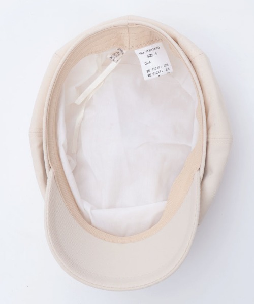 axes femme（アクシーズファム）の「ベルトラインキャスケット（キャスケット・レディース・ホワイト/ベージュ/ブラック・FREE）」の20枚目の写真