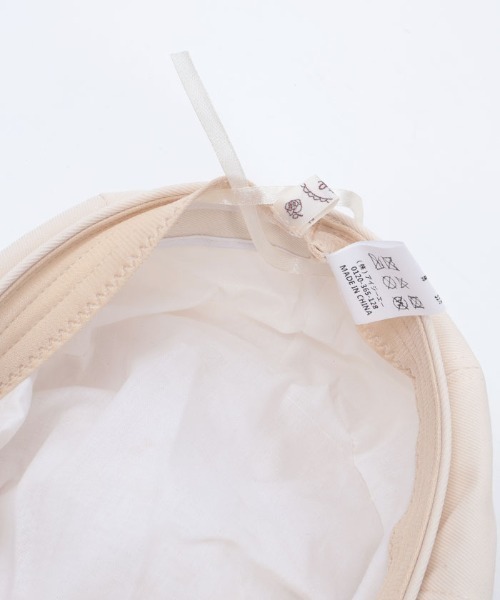 axes femme（アクシーズファム）の「ベルトラインキャスケット（キャスケット・レディース・ホワイト/ベージュ/ブラック・FREE）」の21枚目の写真