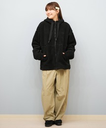 adidas（アディダス）の「adidas/アディダス モコモコ/ボアジャケット