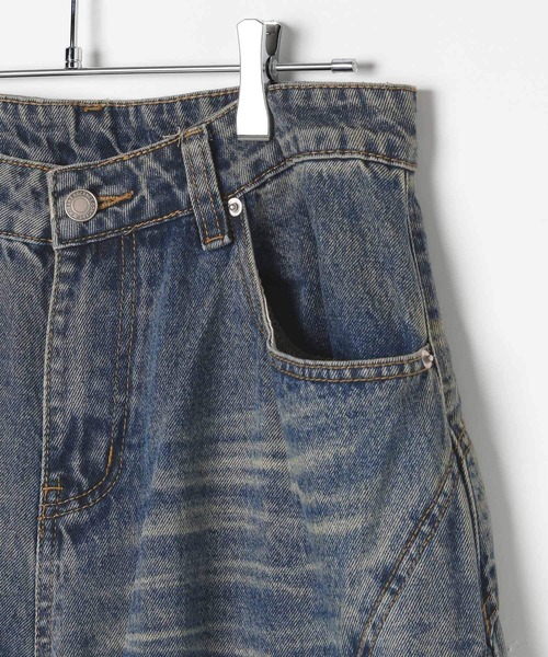 3.3 Field Trip （3.3フィールドトリップ）の「3.3 Field Trip／ウォッシュワイドデニム（デニムパンツ・メンズ・ブルー・MEDIUM/LARGE）」の12枚目の写真