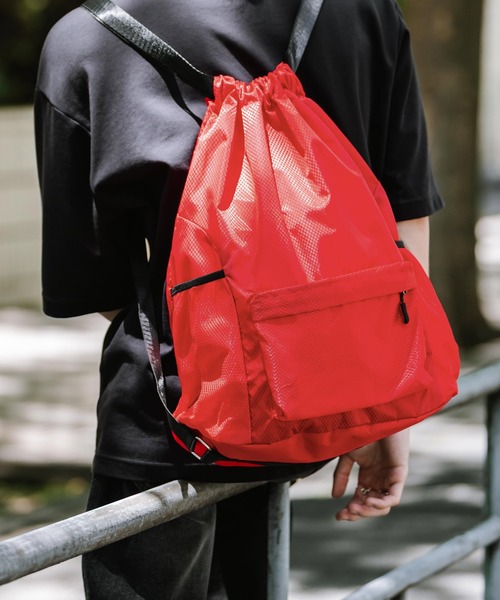 レジャーBIGナップサック/ドローコードリュック（バックパック