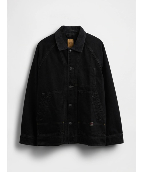 GAP(ギャップ)の「デニム チョアジャケット(デニムジャケット・メンズ・ブラック・XS/XL/L/M/S)」の5枚目の写真