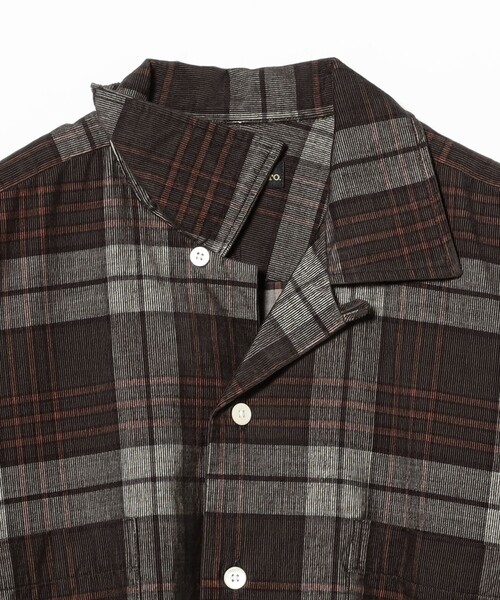 MOJITO(モヒート)の「MOJITO / ABSHINTH SHIRT Bar.2.0 Corduroy Plaid(シャツ/ブラウス・メンズ・ダークブラウン・SMALL/MEDIUM/LARGE/X-LARGE)」の3枚目の写真