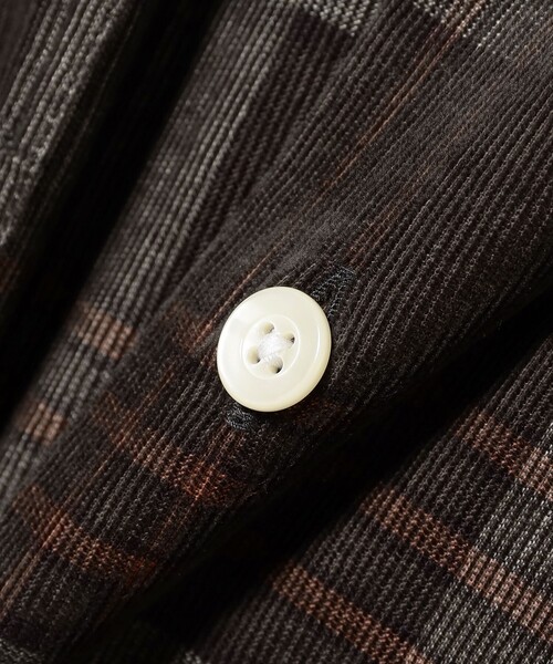 MOJITO(モヒート)の「MOJITO / ABSHINTH SHIRT Bar.2.0 Corduroy Plaid(シャツ/ブラウス・メンズ・ダークブラウン・SMALL/MEDIUM/LARGE/X-LARGE)」の6枚目の写真