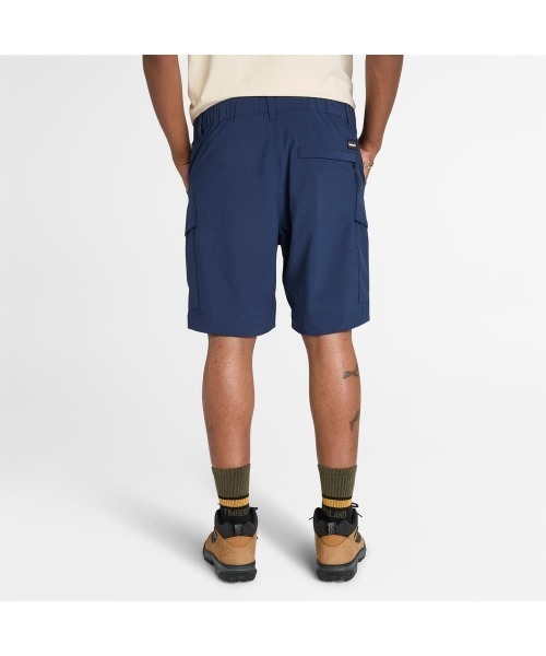 Timberland(ティンバーランド)の「クイックドライ ストレッチフィット カーゴ ショーツ メンズ(カーゴパンツ・メンズ・ネイビー・30inch/32inch/34inch/36inch/38inch/28inch)」の3枚目の写真
