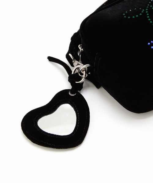 Casselini（キャセリーニ）の「Casselini(キャセリーニ)HOTFIX miniBAG（ショルダーバッグ・レディース・シルバー/ピンク/ブラック・FREE）」の16枚目の写真