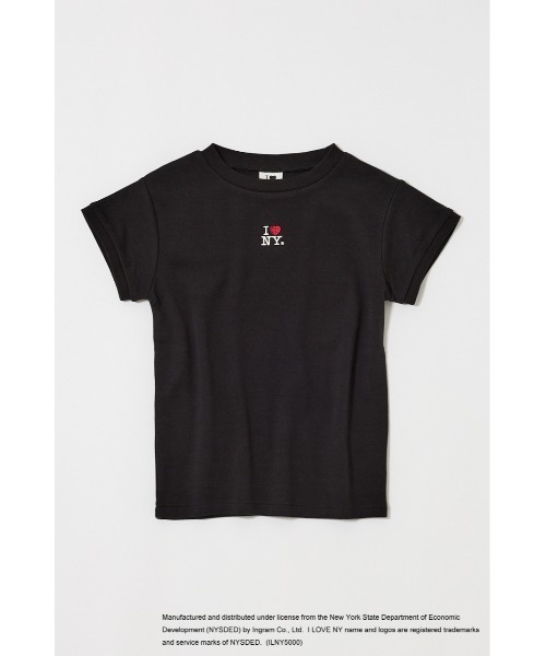 MOUSSY(マウジー)の「I LOVE NY RHINESTONE Tシャツ(Tシャツ/カットソー・レディース・ホワイト/ブラック・FREE)」の21枚目の写真