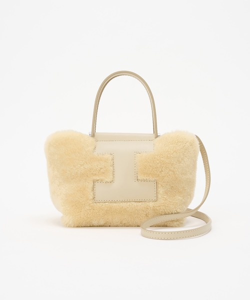 IACUCCI（イアクッチ）の「ソルベット XS MONTONE/RUGA（ショルダーバッグ・レディース・ブラウン/サックスブルー/アイボリー・FREE）」の11枚目の写真