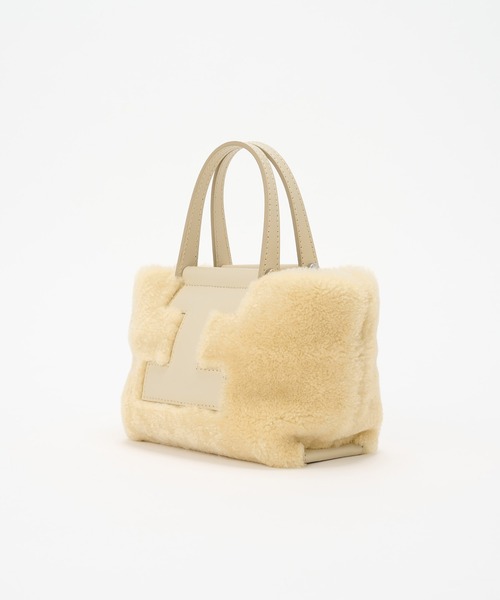 IACUCCI（イアクッチ）の「ソルベット XS MONTONE/RUGA（ショルダーバッグ・レディース・ブラウン/サックスブルー/アイボリー・FREE）」の13枚目の写真